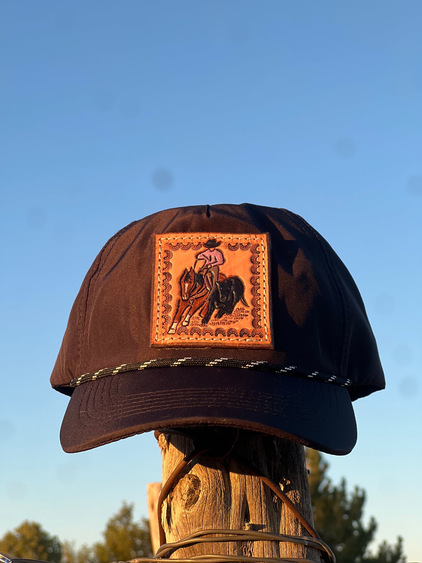 The cow horse cap