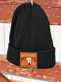 Bull skull beanie