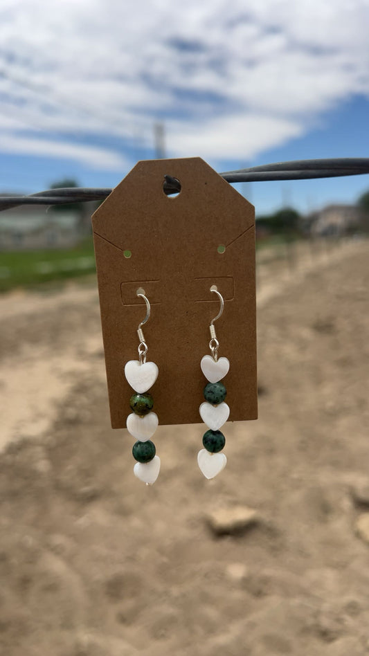 Heart earrings